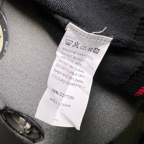 Sourpuss Black and Red Gingerdread Holiday Sweater Hoodie - Picture 8 of 8